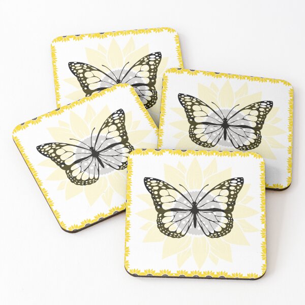Item preview, Butterfly on Sunflower designed and sold by Tatianadisein.