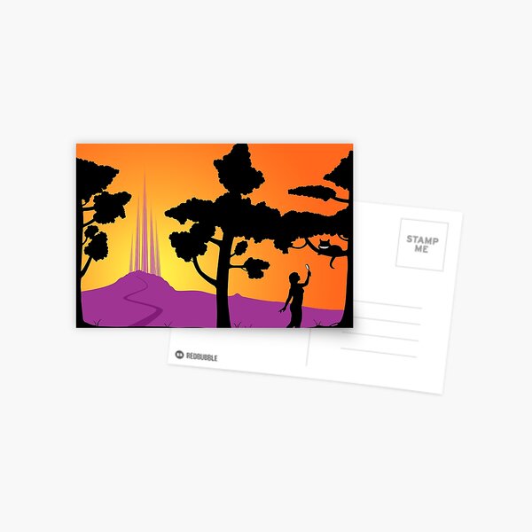 Kiriosity Logo (Alys) Postcard