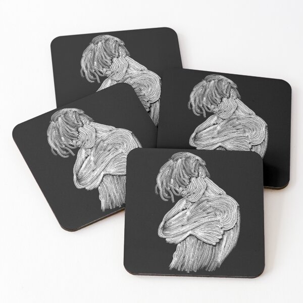 Item preview, Line Drawing Portrait Illustration designed and sold by Dealt Illustration.