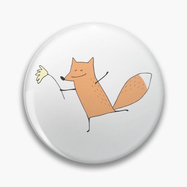 Item preview, Fox Holding a Flower designed and sold by PrancingPumpkin.