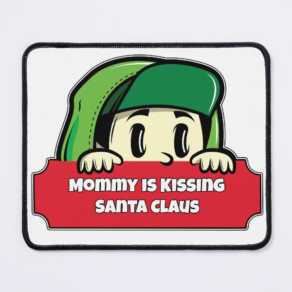 Item preview, Kissing Santa Claus designed and sold by MonkeyLogick.
