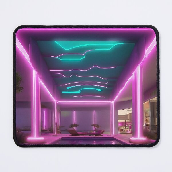 Item preview, Neon High-Scale Luxury Indoor Pool  designed and sold by ParaDimm.