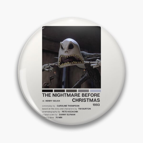 Item preview, The Nightmare Before Christmas (1993) Movie Poster designed and sold by YellowishCat15.