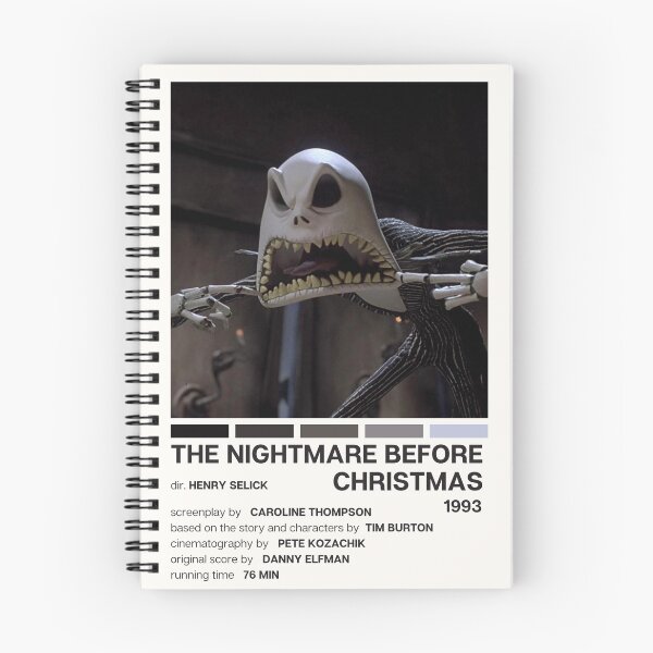 Item preview, The Nightmare Before Christmas (1993) Movie Poster designed and sold by YellowishCat15.