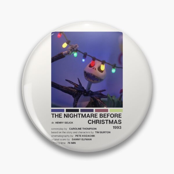 Item preview, The Nightmare Before Christmas (1993) Movie Poster designed and sold by YellowishCat15.