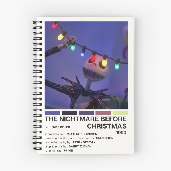 Item preview, The Nightmare Before Christmas (1993) Movie Poster designed and sold by YellowishCat15.