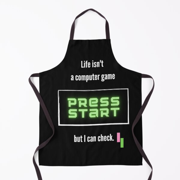 Item preview, Gamer press start in life designed and sold by zanifun.