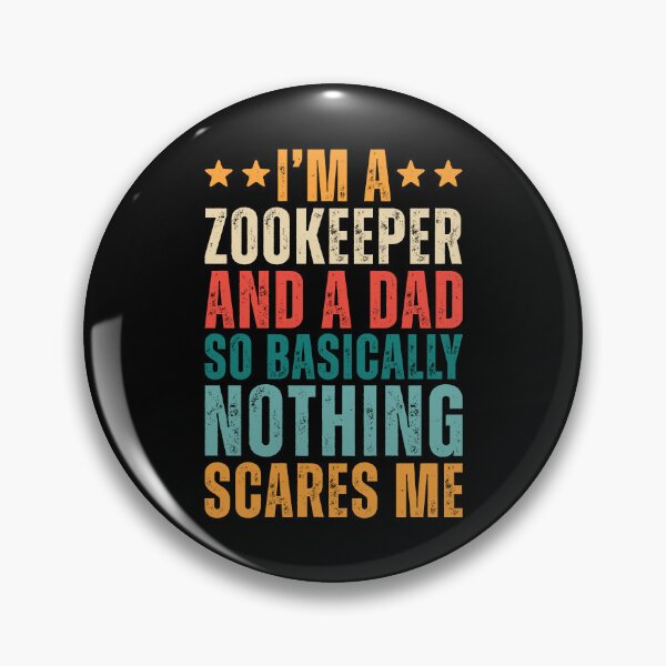 Item preview, Retro Zookeeper And A Dad designed and sold by kamrankhan.