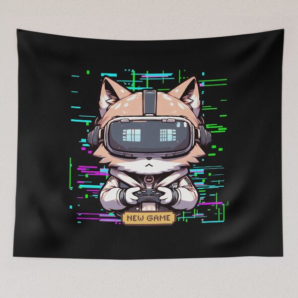 Item preview, Cat slave -  Cat wearing Vr - MeowVR designed and sold by mamacub.