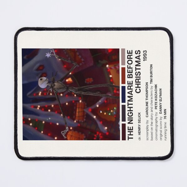 Item preview, The Nightmare Before Christmas (1993) Movie Poster designed and sold by YellowishCat15.