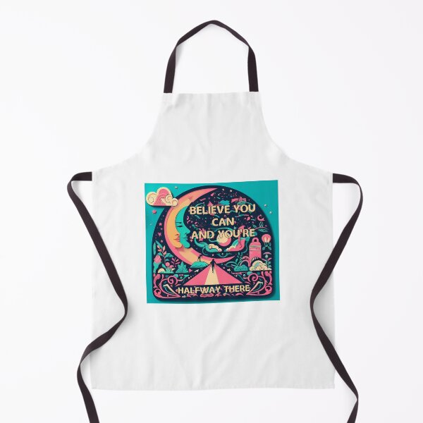 Item preview, Personalized products with text: Belive You Can and You're Halfway There designed and sold by ShoppingKazkar.