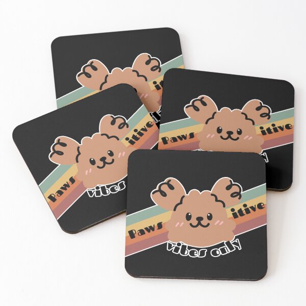 Item preview, Pawsitive Vibes Only | Cute Retro Puppy designed and sold by Kimochi-Shop.