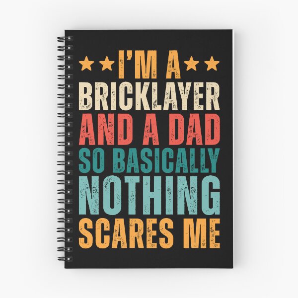 Item preview, Retro Bricklayer And A Dad designed and sold by kamrankhan.