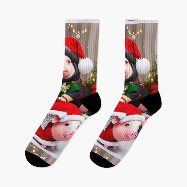 Item preview, Christmas Pigs. designed and sold by Giulivo Store Graphic.