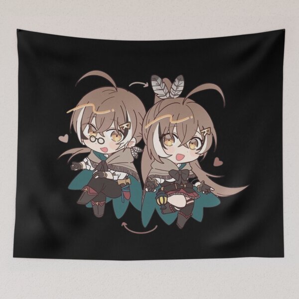 Item preview, Nanashi Mumei - Hololive designed and sold by Robert-carlos.