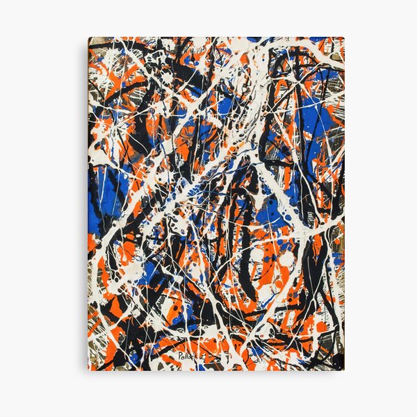 Jackson Pollock Convergence DEEP FRAMED CANVAS WALL ART PICTURE or PAPER  PRINT