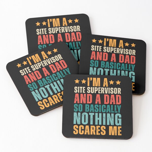 Item preview, Retro Site Supervisor And A Dad designed and sold by kamrankhan.
