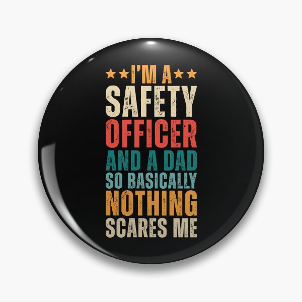 Item preview, Retro Safety Officer And A Dad designed and sold by kamrankhan.