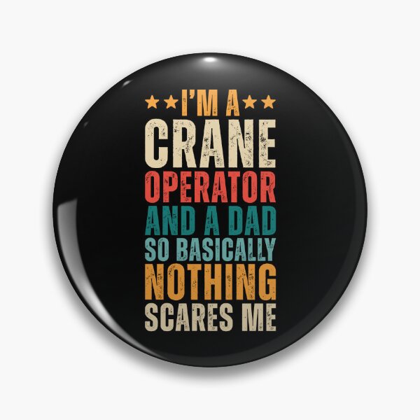 Item preview, Retro Crane Operator And A Dad designed and sold by kamrankhan.