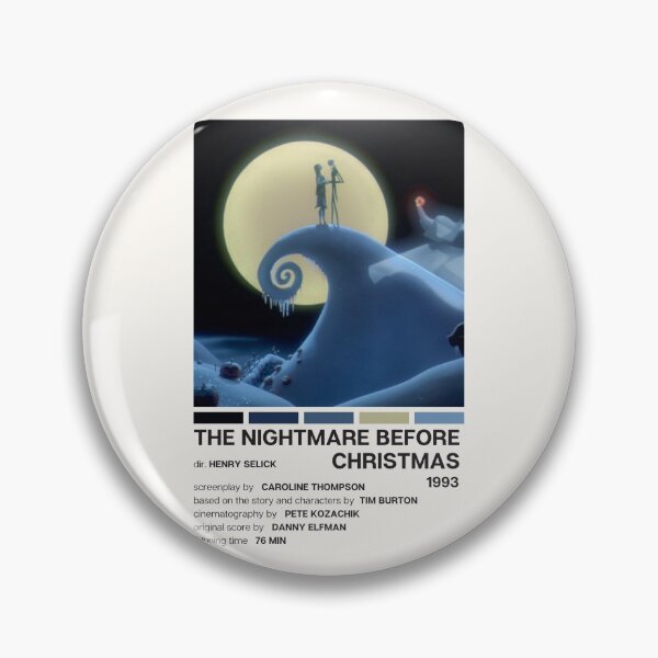 Item preview, The Nightmare Before Christmas (1993) Movie Poster designed and sold by YellowishCat15.