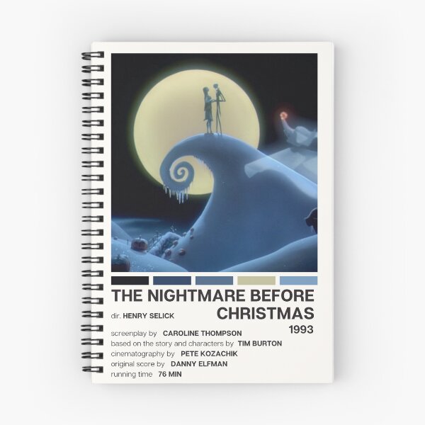 Item preview, The Nightmare Before Christmas (1993) Movie Poster designed and sold by YellowishCat15.