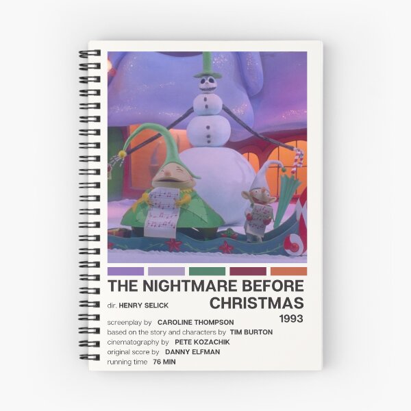 Item preview, The Nightmare Before Christmas (1993) Movie Poster designed and sold by YellowishCat15.