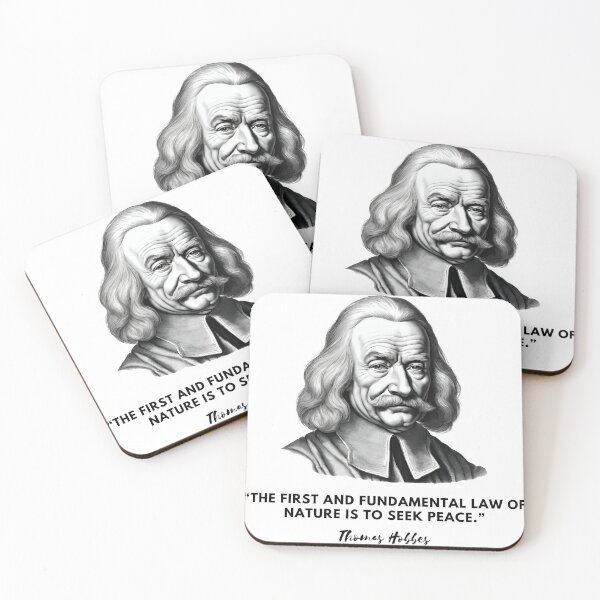 Item preview, Seek peace with Thomas Hobbes designed and sold by CachoGlorious.