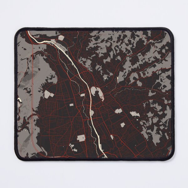 Item preview, Graz City Map of Styria, Austria - Vector designed and sold by deMAP.