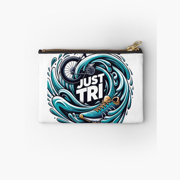 Item preview, Just Tri: Triathlon Motivation Inspired by Iconic Slogan designed and sold by Triathlongram.