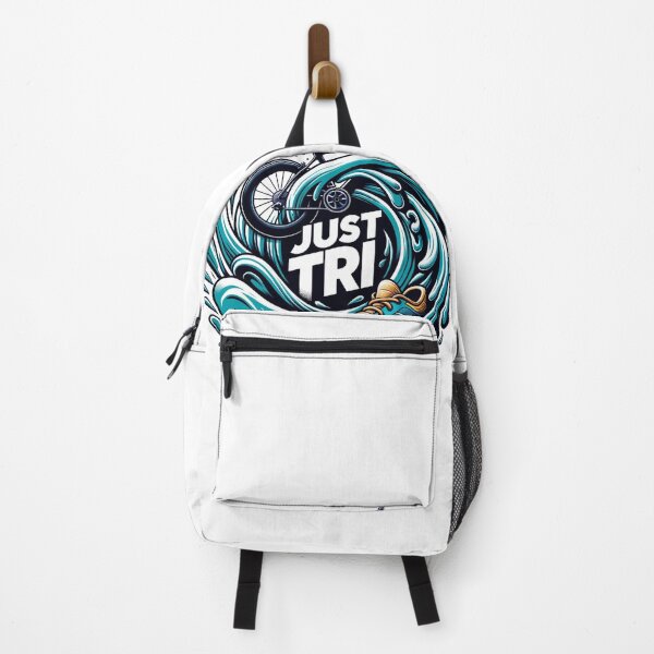 Item preview, Just Tri: Triathlon Motivation Inspired by Iconic Slogan designed and sold by Triathlongram.