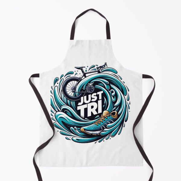 Item preview, Just Tri: Triathlon Motivation Inspired by Iconic Slogan designed and sold by Triathlongram.
