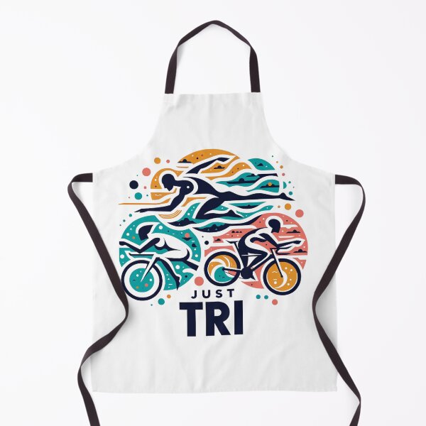 Item preview, Just Tri: Triathlon Motivation Inspired by Iconic Slogan designed and sold by Triathlongram.