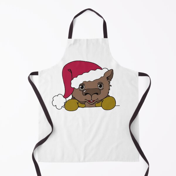 Item preview, "Wombat Santa" 1 | Merry Christmas designed and sold by LiseHoltArt.