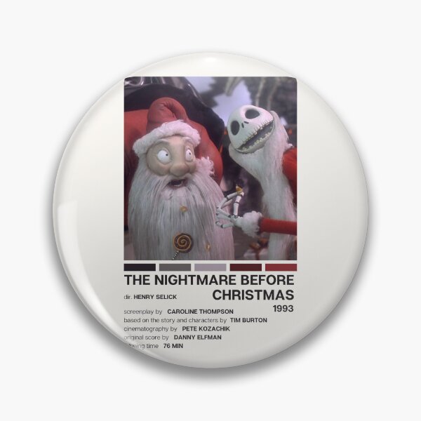 Item preview, The Nightmare Before Christmas (1993) Movie Poster designed and sold by YellowishCat15.