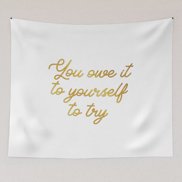 Item preview, You Owe It To Yourself To Try designed and sold by franktact.