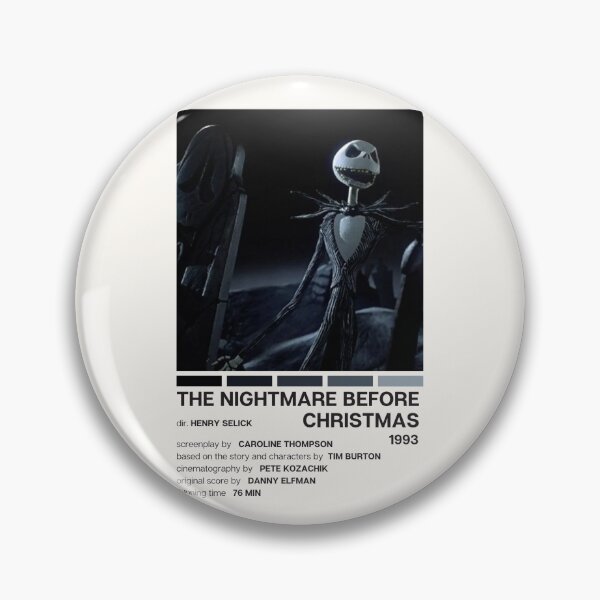 Item preview, The Nightmare Before Christmas (1993) Movie Poster designed and sold by YellowishCat15.