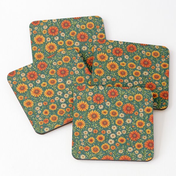 Item preview, Orange Wildflower Field designed and sold by Misc-Culture.