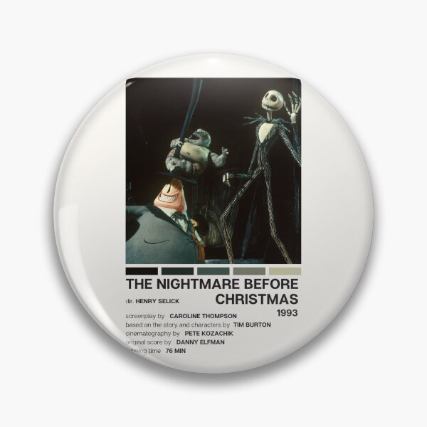 Item preview, The Nightmare Before Christmas (1993) Movie Poster designed and sold by YellowishCat15.
