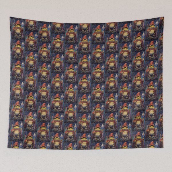 Item preview, Wizard Toad Frog on a Journey designed and sold by egneveRArt.