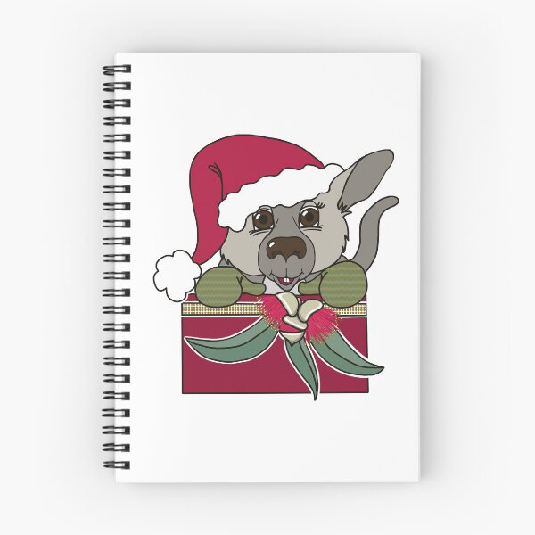 Item preview, "Kangaroo Santa" 1 | Aussie Christmas designed and sold by LiseHoltArt.