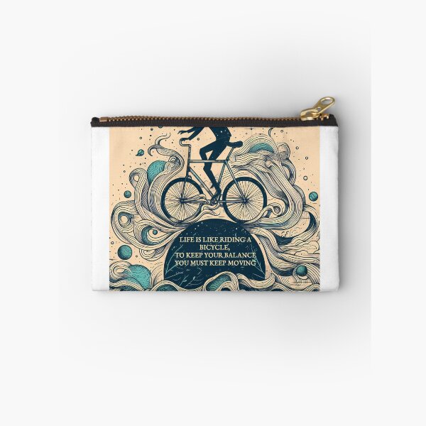 Item preview, Personalized products with text: Life is like riding a bicycle, to keep your balance you must keep moving designed and sold by ShoppingKazkar.