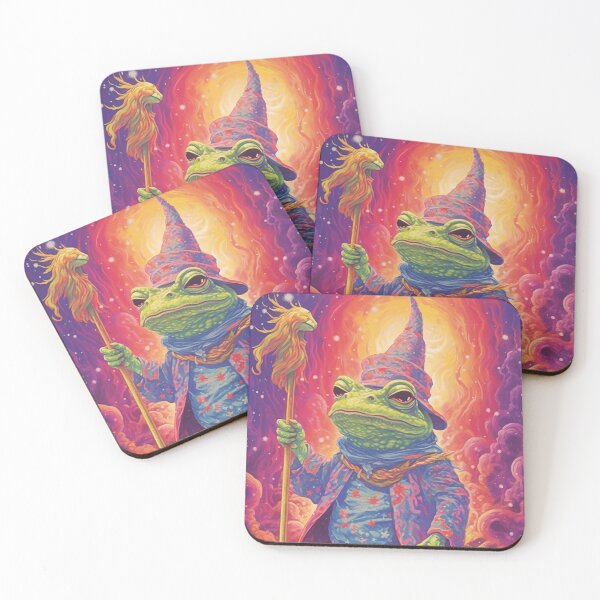 Item preview, Wizard Frog Toad on a Quest designed and sold by egneveRArt.