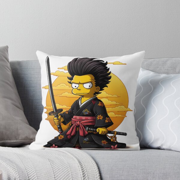 Item preview, Samurai Cartoon Art designed and sold by ai1art.