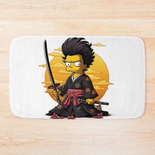 Item preview, Samurai Cartoon Art designed and sold by ai1art.