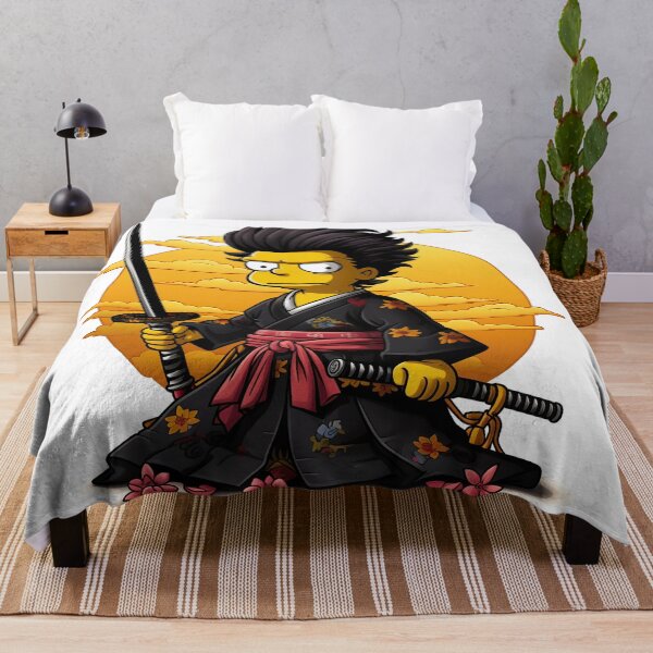Item preview, Samurai Cartoon Art designed and sold by ai1art.