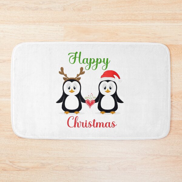 Item preview, Holiday cute baby Penguins holding hands designed and sold by naramos2.