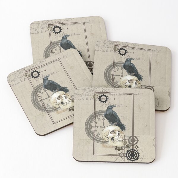 Item preview, vintage crow designed and sold by TUKITUART.
