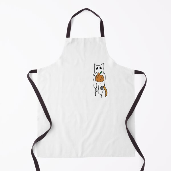 Item preview, Pumpkin Orange Ghost Cat designed and sold by Jgeivett.
