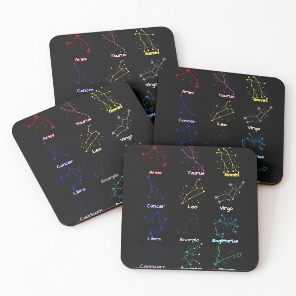 Item preview, 12 Zodiac Constellation Signs T-Shirt designed and sold by TxTaurus110.