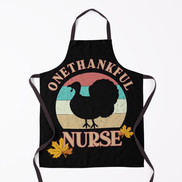 Item preview, One Thankful turkey Nurse Thanksgiving Day designed and sold by Zikozaki.